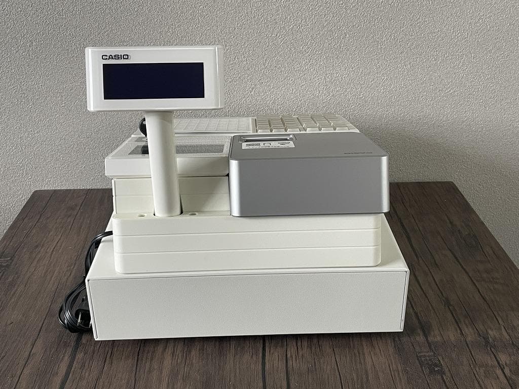おかにゃん専用【美品】カシオ　レジスター　SR-550
