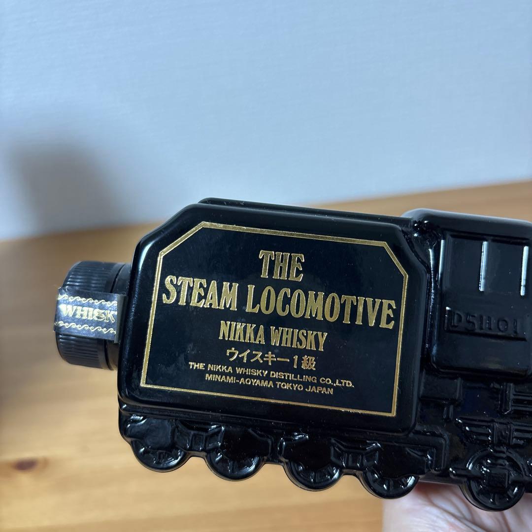 レア　美品　ニッカウイスキー　1級　電車型ボトル　陶器　未開封