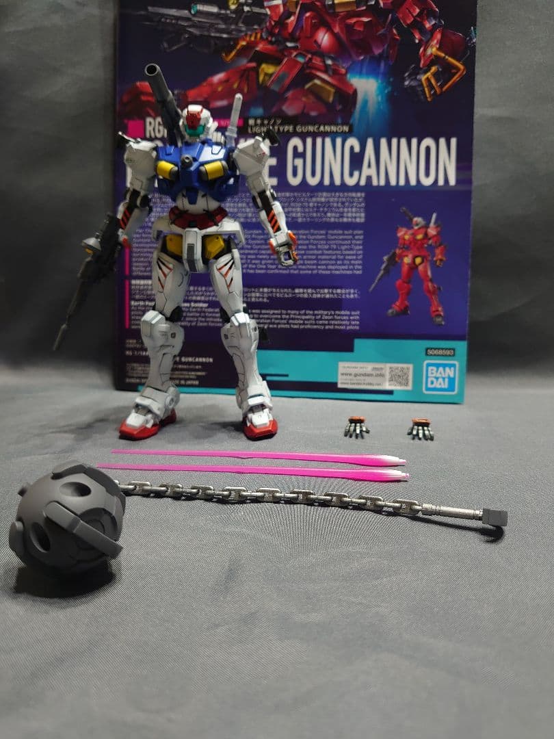 HG ジークアクス(全塗装+部分塗装)完成品の5点セット