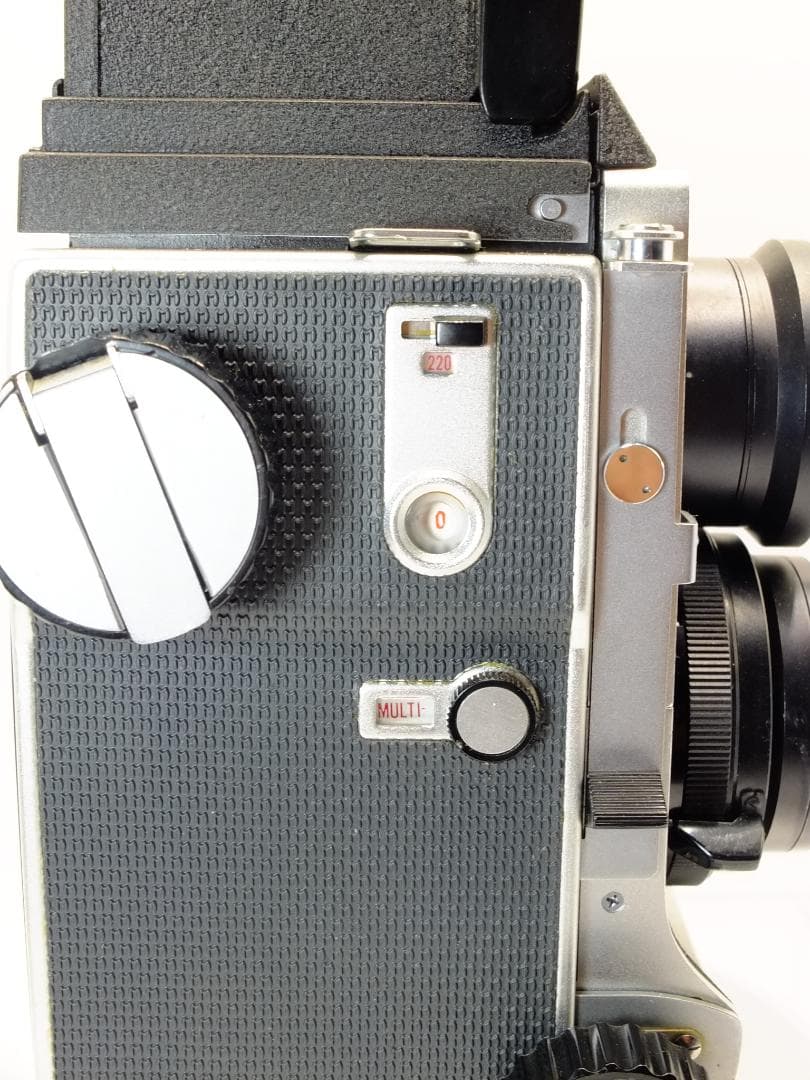 【実写確認済整備品】マミヤC220プロフェッショナル／セコール80mmf2.8付