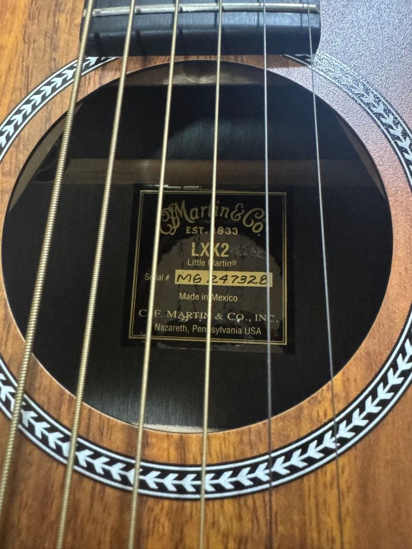 Martin LXK2 リトルマーチン エレアコ改造品