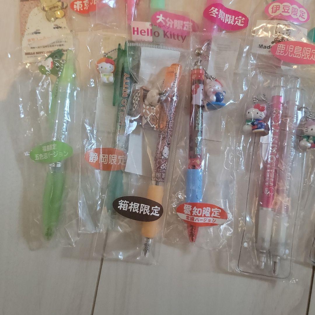 新品未使用　ご当地　キティ　ボールペンまとめ売り