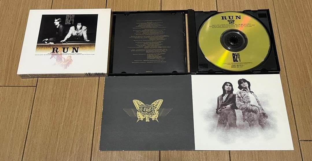 B'z RUN 初回盤 ジクソーパズル A賞ステッカー 非売品 おまけ多数