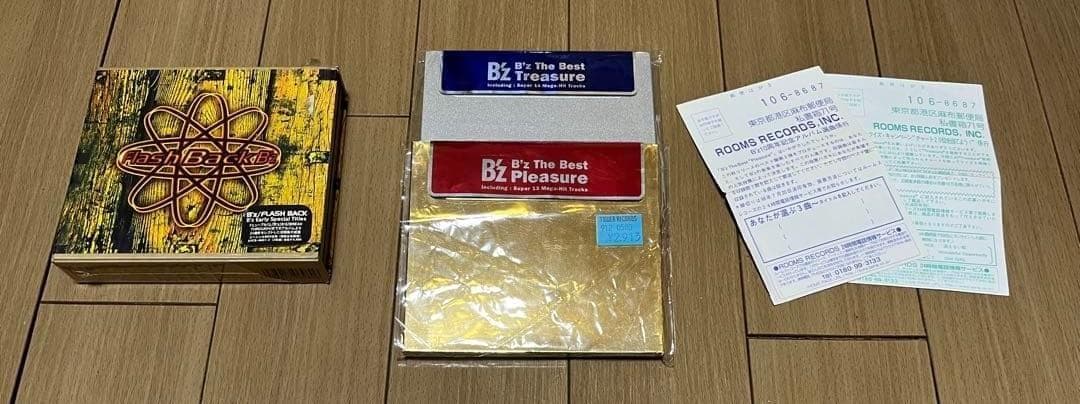 B'z RUN 初回盤 ジクソーパズル A賞ステッカー 非売品 おまけ多数