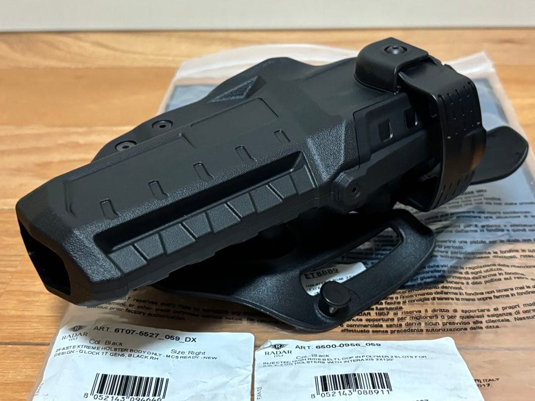 実物 RADAR 2 fast extreme グロック17 ホルスター 現行品