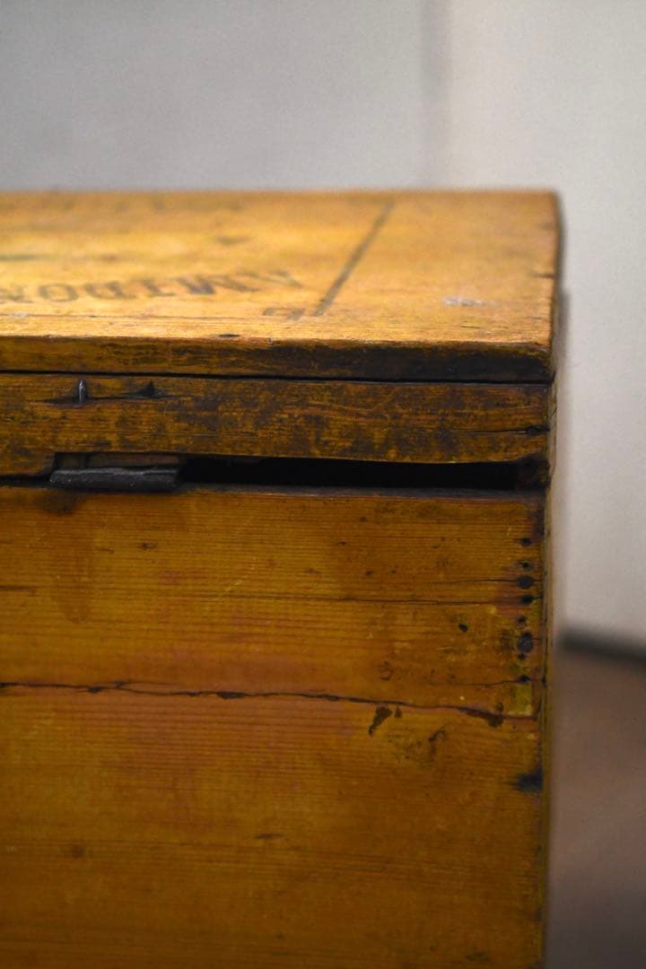 フランス　アンティーク　木箱　vintage ブロカント　1880年　襤褸