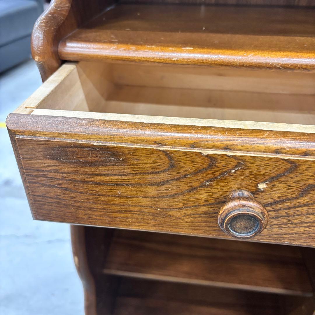 （りぃりさん専用）カリモク コロニアル 電話台 サイドテーブル キャビネット