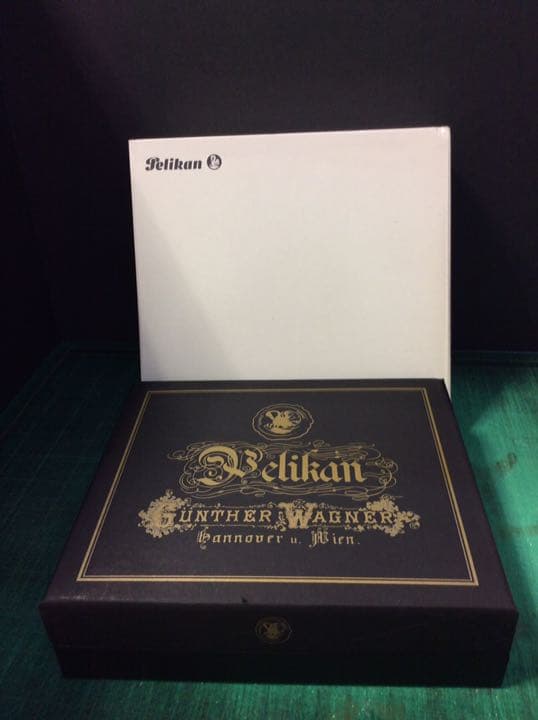 ペリカン万年筆ギュンターワーグナー(インク、ケース付)