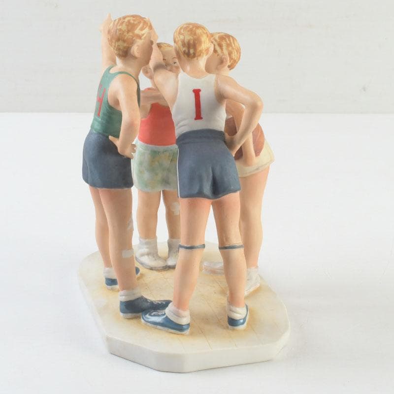 ノーマンロックウェル　フィギュリン　陶器人形　置物　C　9303