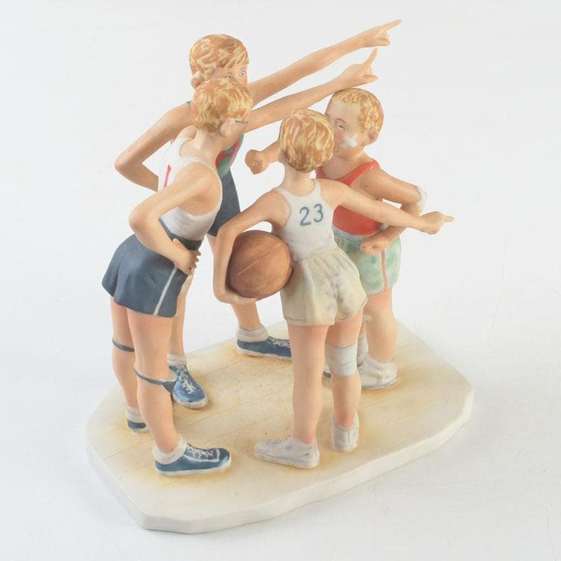 ノーマンロックウェル　フィギュリン　陶器人形　置物　C　9303