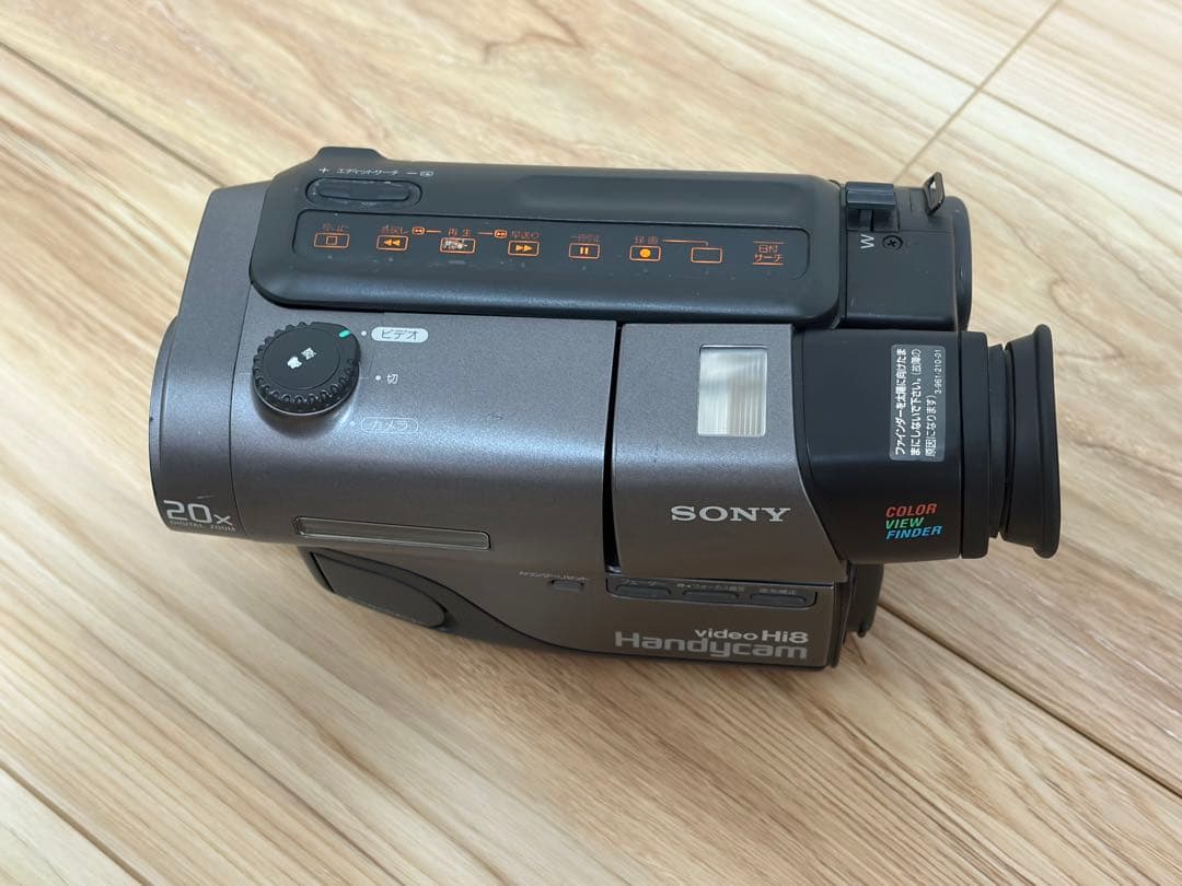 （動作確認済）SONY Hi8 Handycam 8ミリビデオカメラ