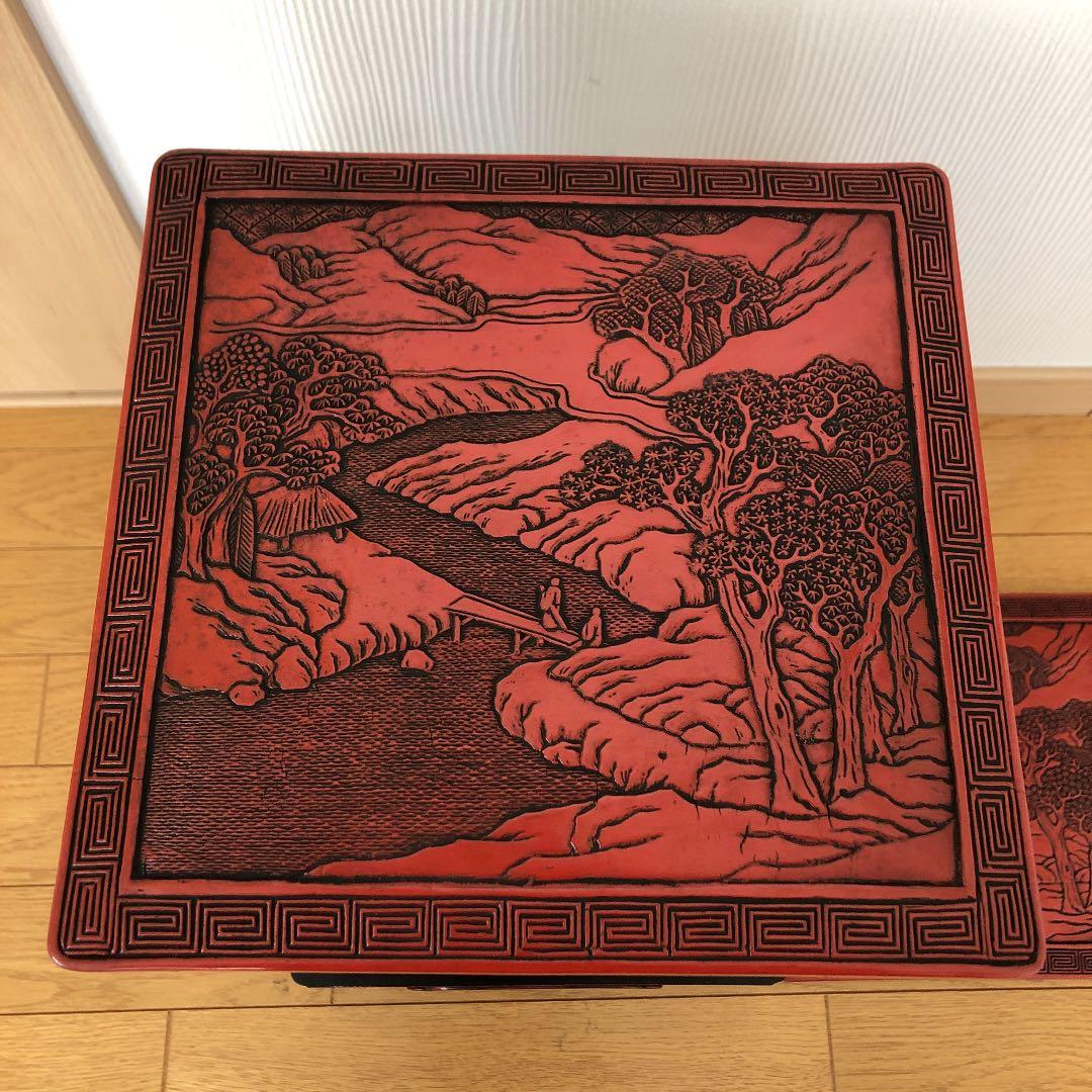 重箱　五段　重台付