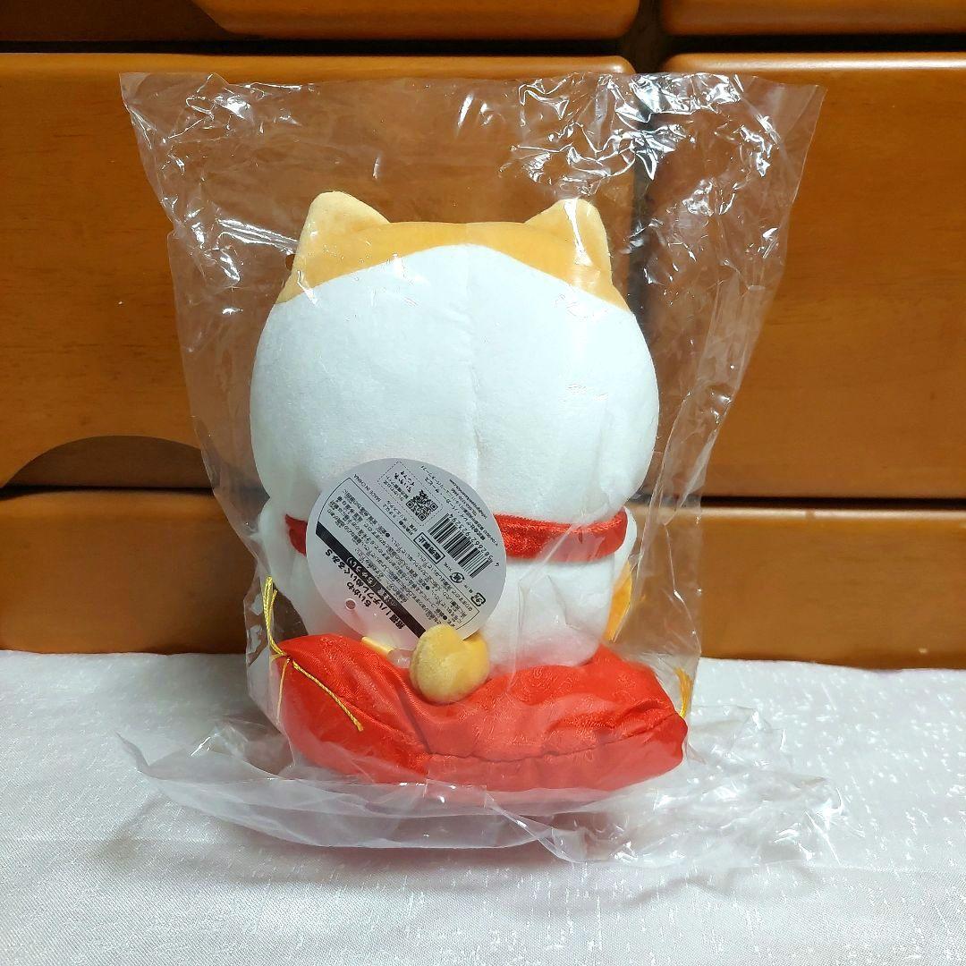 ちいかわ 招福 ハチワレ ぬいぐるみS 招き猫