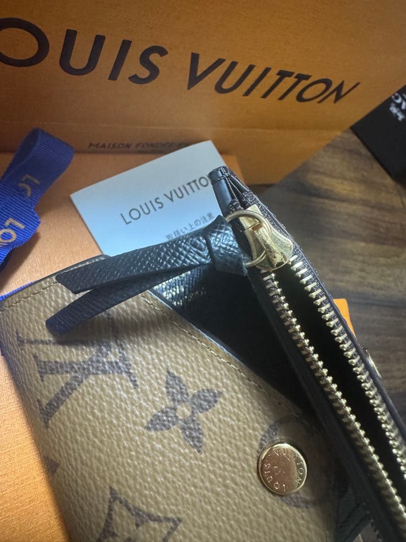 LOUIS VUITTON 三つ折り財布 モノグラム