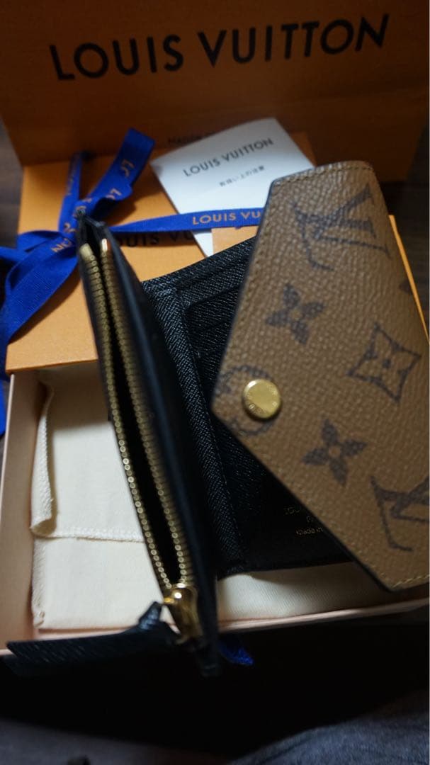 LOUIS VUITTON 三つ折り財布 モノグラム