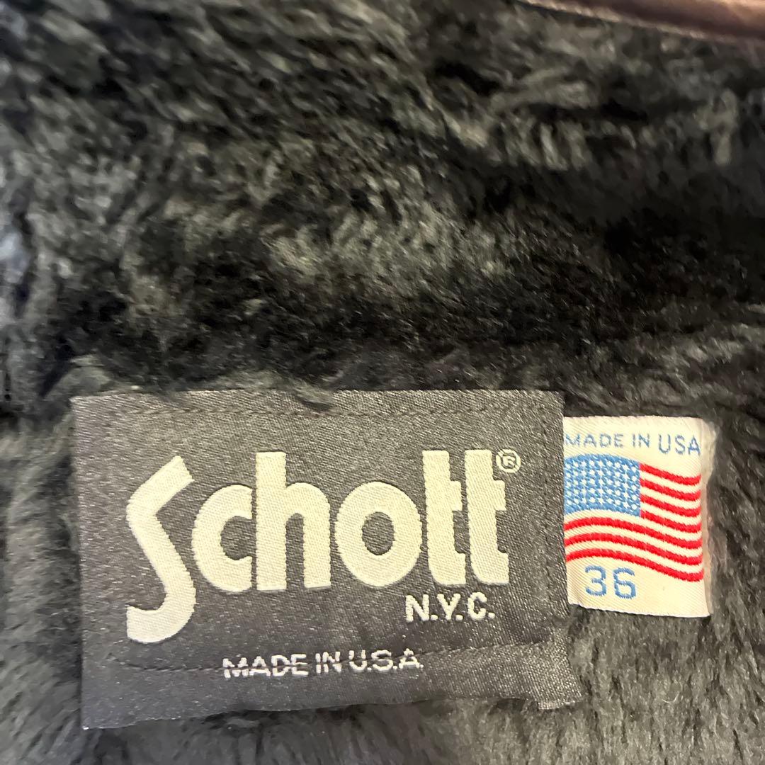 ショット　シングルライダース641　サイズ36 レザージャケット