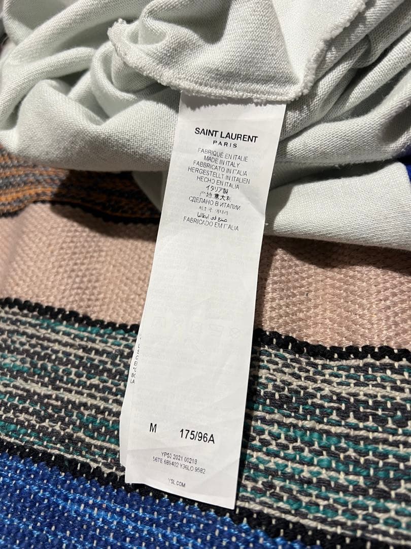 ヒ*ロ様 SAINT LAURENT ロゴ Tシャツ M