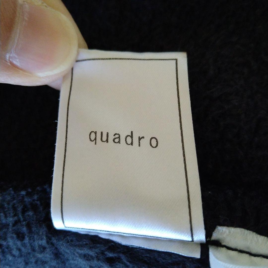 quadro RIPT フード付きネイビーコート