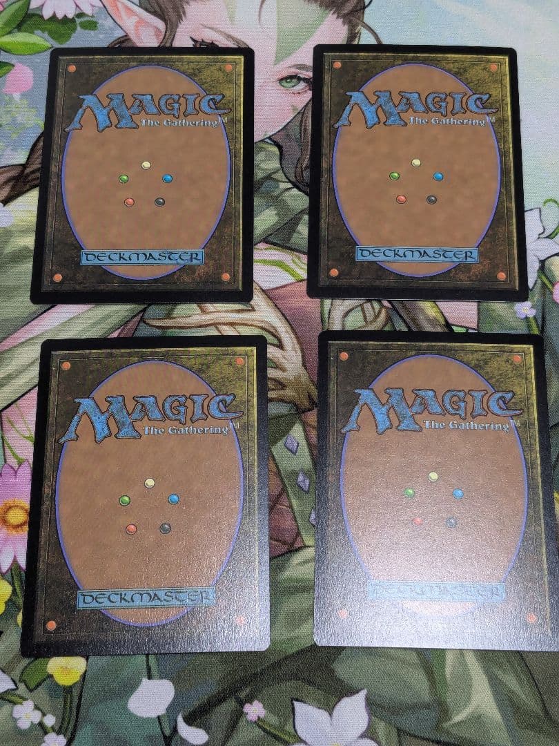 MTG 虹色の終焉/ユウナの魔法「ホーリー」 英語版 FOIL 4枚セット