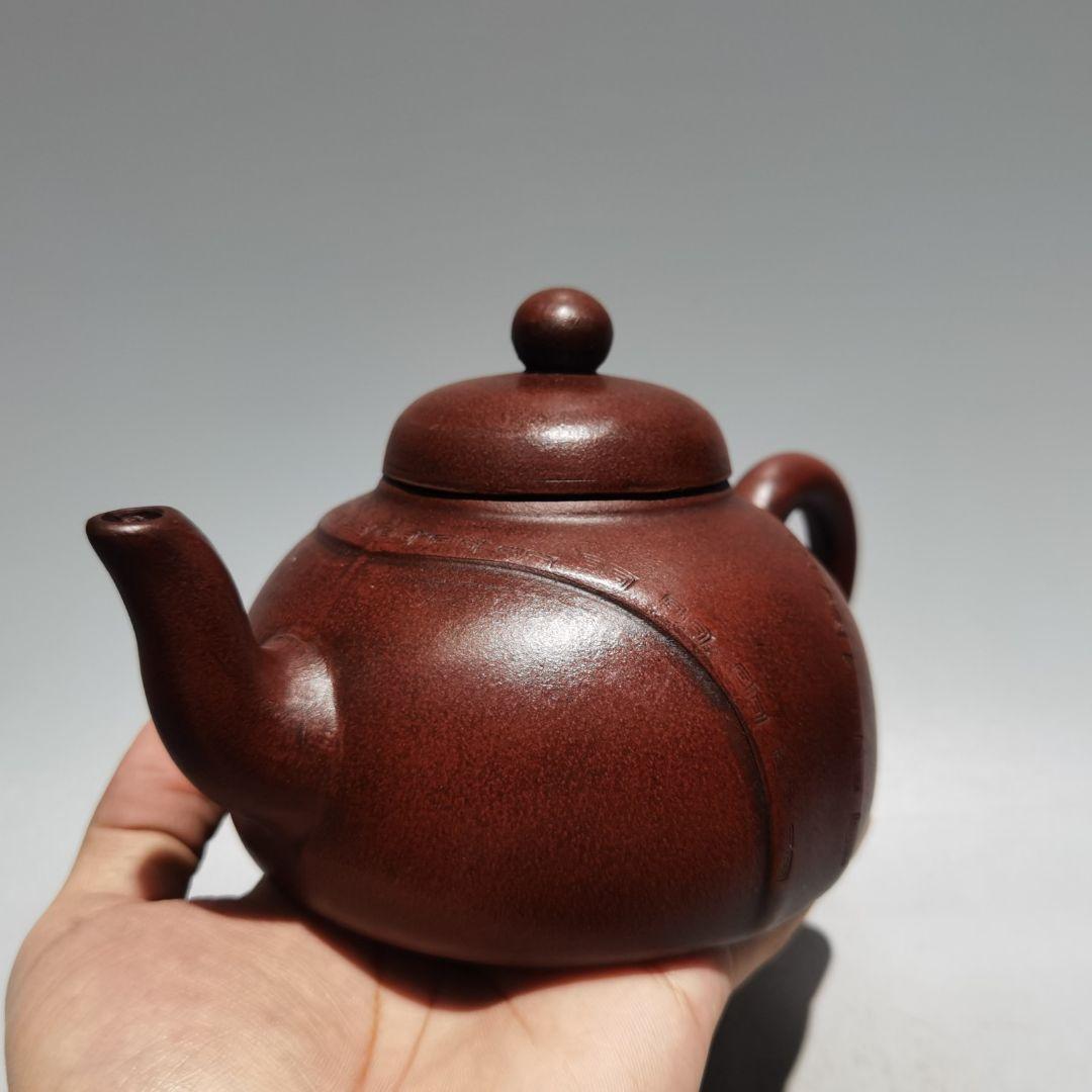 宜興 紫砂壺 急須 竜帯紫砂壷