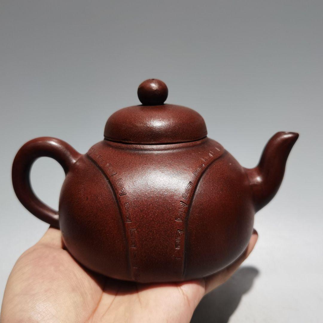 宜興 紫砂壺 急須 竜帯紫砂壷