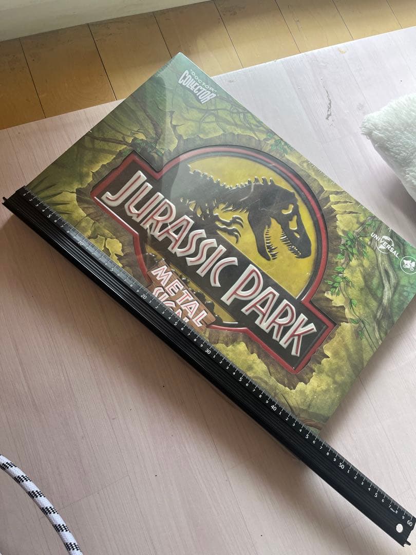 ジュラシックパーク　大型メタルサイン　希少