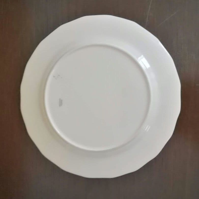 逸品　金彩装飾　ケーキ皿　飾り皿　アールデコ　Cauldon　英国 1905年製