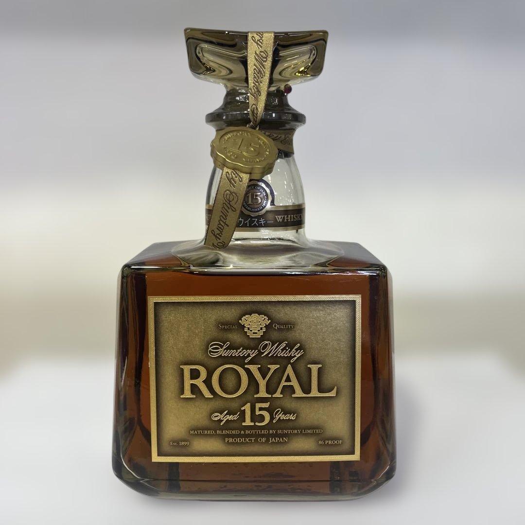 サントリー ローヤル 15年 ゴールドラベル 750ml 2本セット