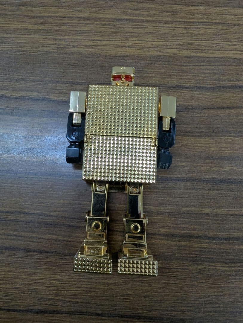 復刻版 超合金 黄金戦士 ゴールドライタン クリスタルカット フィギュア