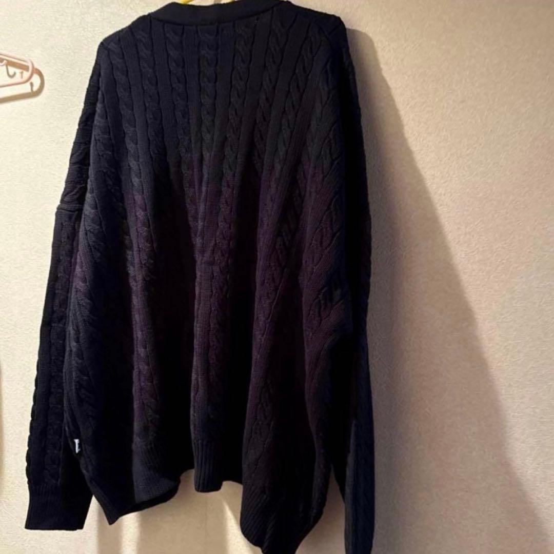 Naptime ニットカーディガン-BLACK