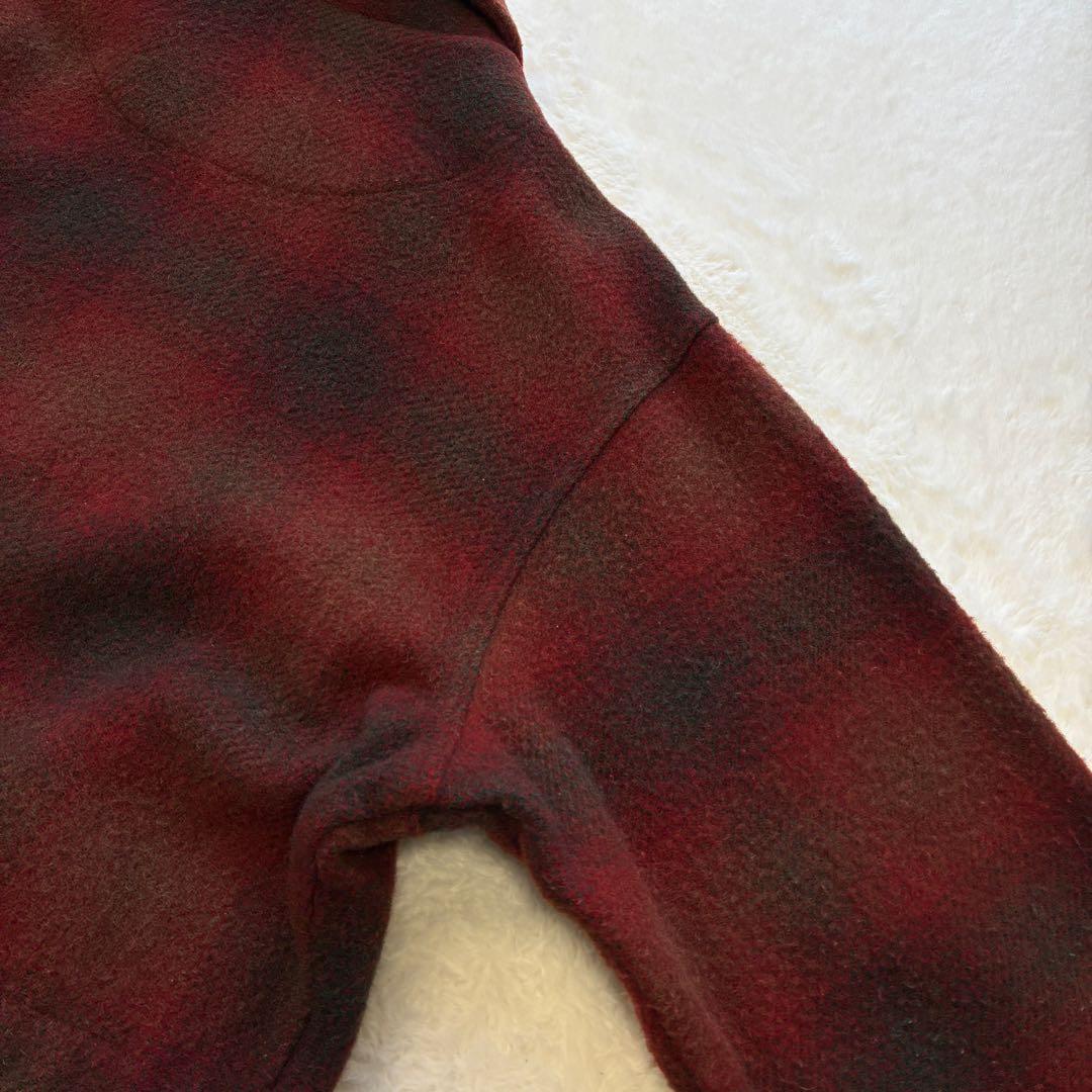 ジャケット・アウター 80s EDDIE BAUER OMBRE CHECK WOOL JACKET