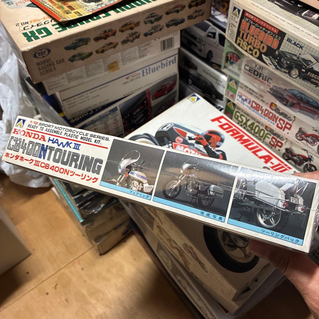 青島Honda CB400N Touring 1/12 プラモデル絶版