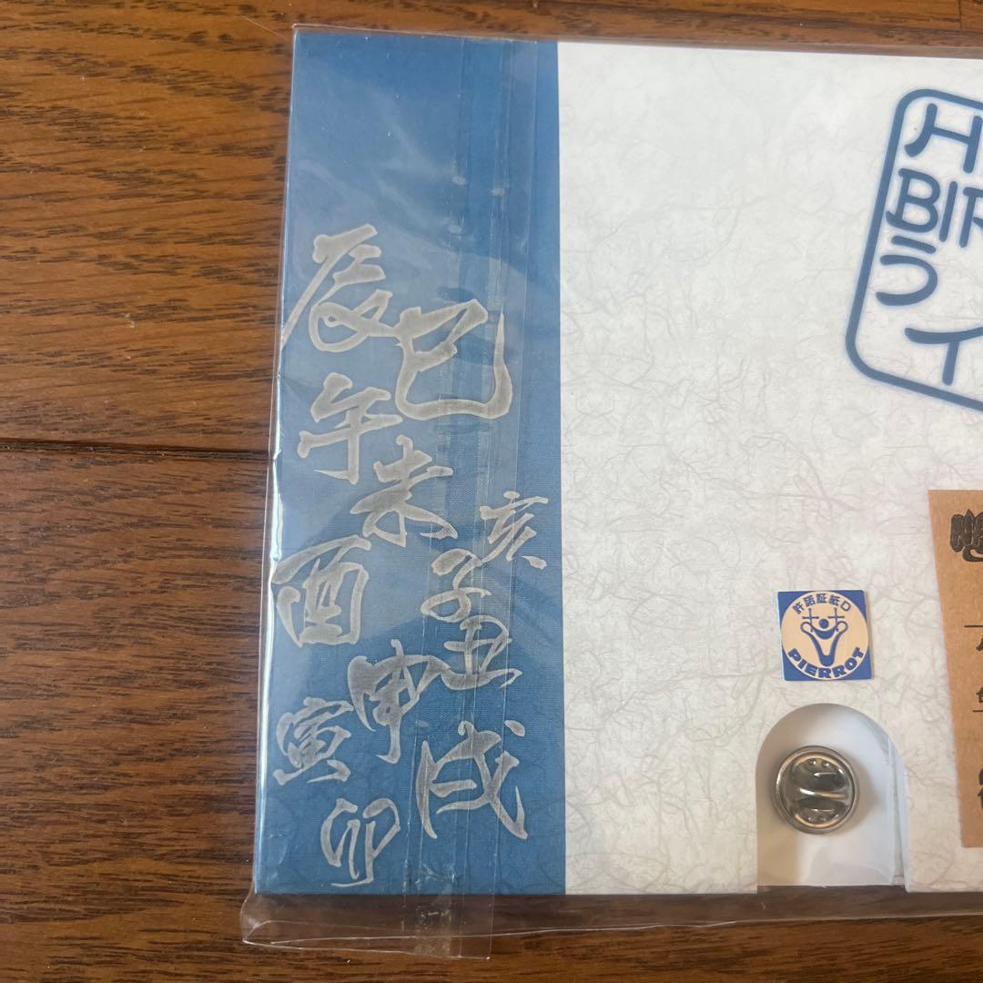 NARUTO はたけカカシ イルカ バースデーブロマイド 初回限定 ピンズ付き