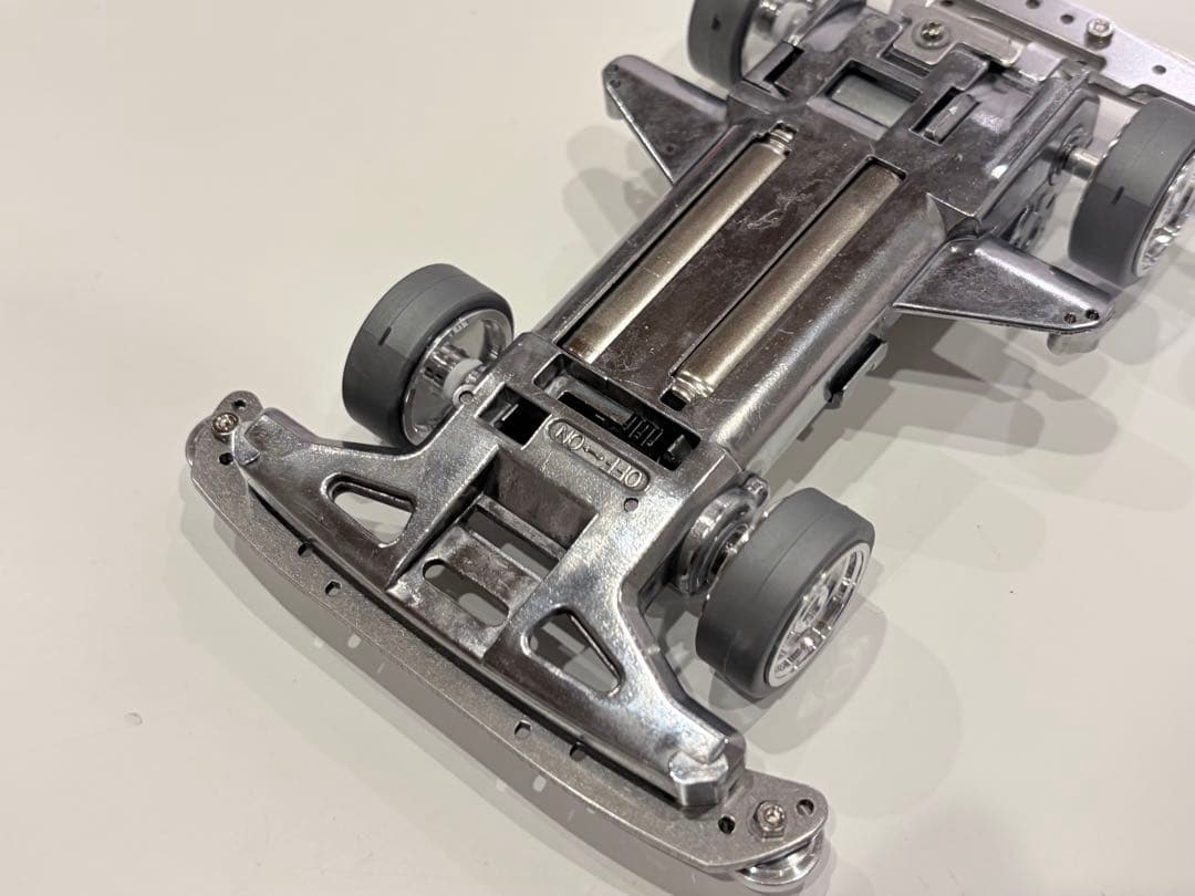 ミニ四駆　フル金属シャーシ　サイクロンマグナム