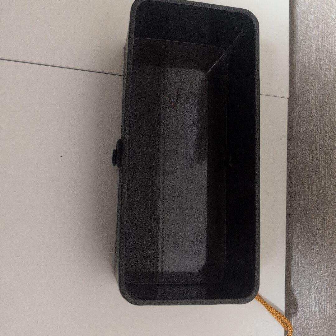 時代物　梨木　文箱　漆箱　漆器 収納箱 金色模様