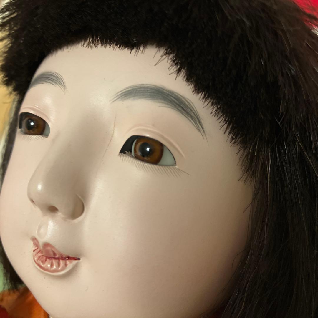 市松人形 、人形液シール、昭玉斎