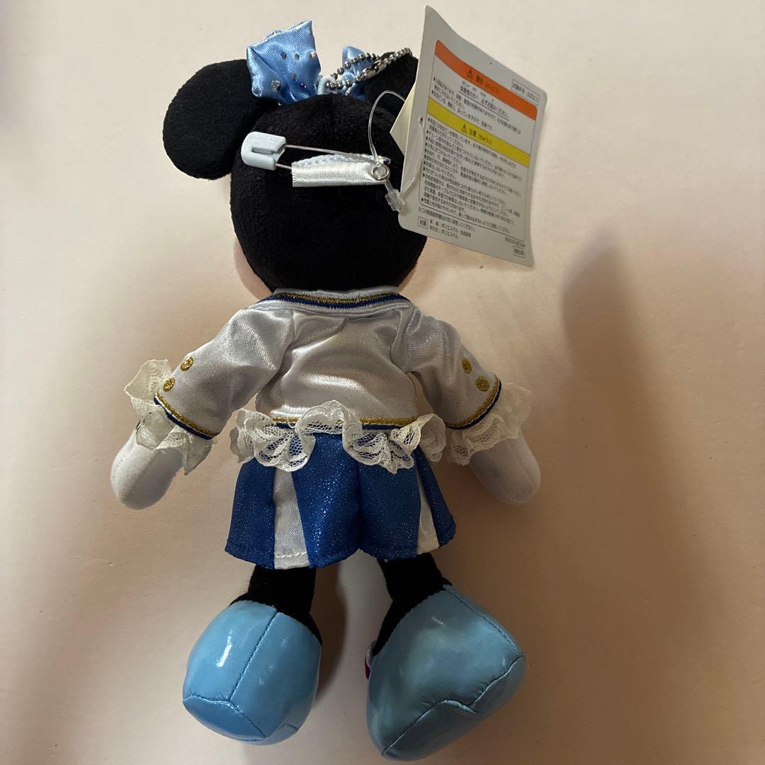 ミッキー&ミニー ぬいぐるみバッジTDSプラザエントランス　タグ付き