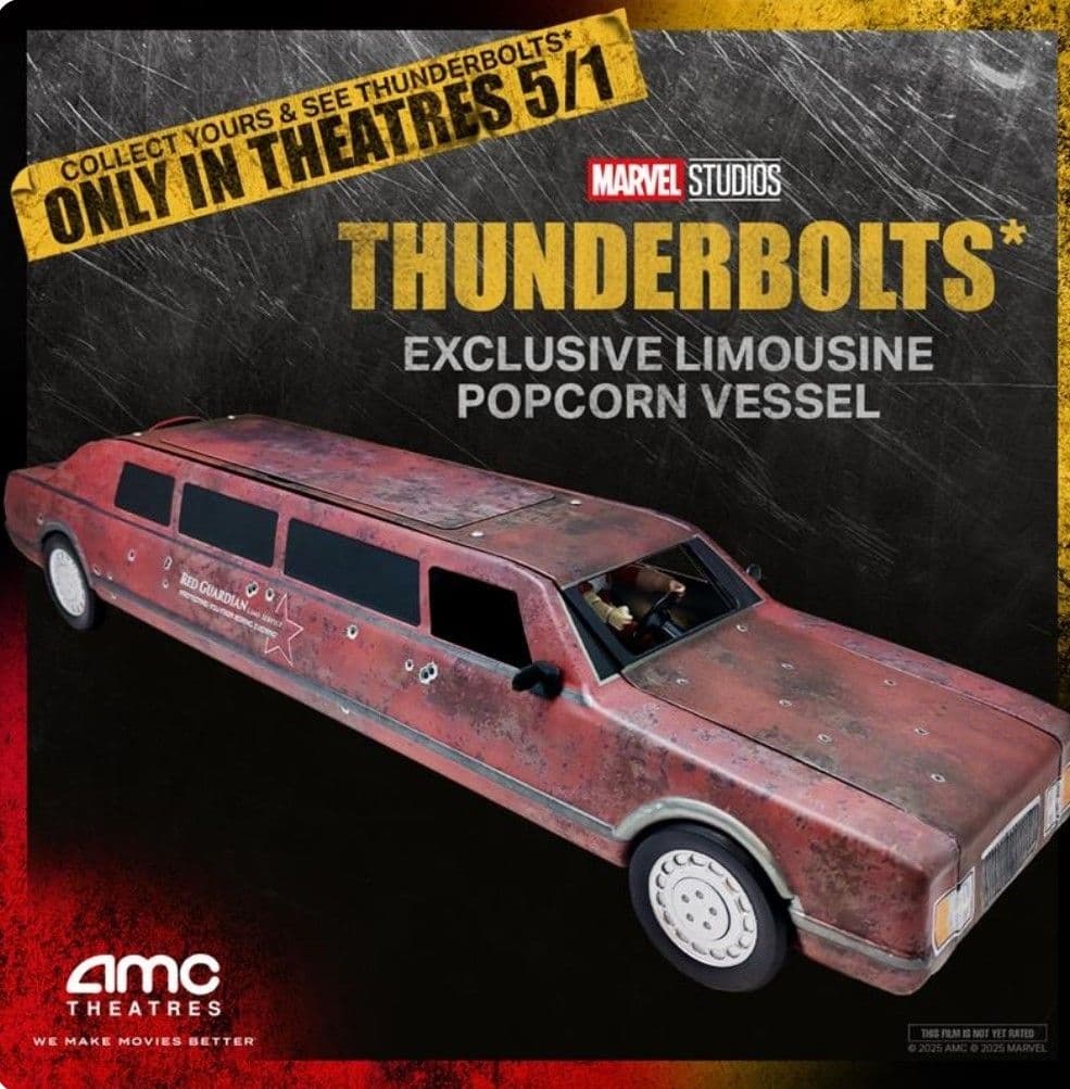 新品☆サンダーボルツ　ポップコーンボックス