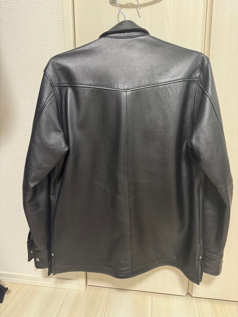 schott M ラムレザーシャツ　レザー　ジャケット