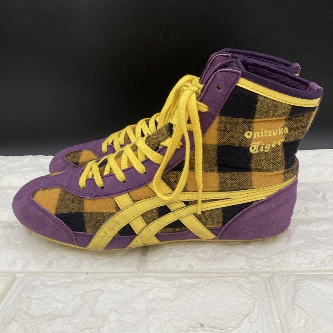 ❤️希少・23.5cm❤️オニツカタイガーレスリング81 日本製 ハイカットシューズ