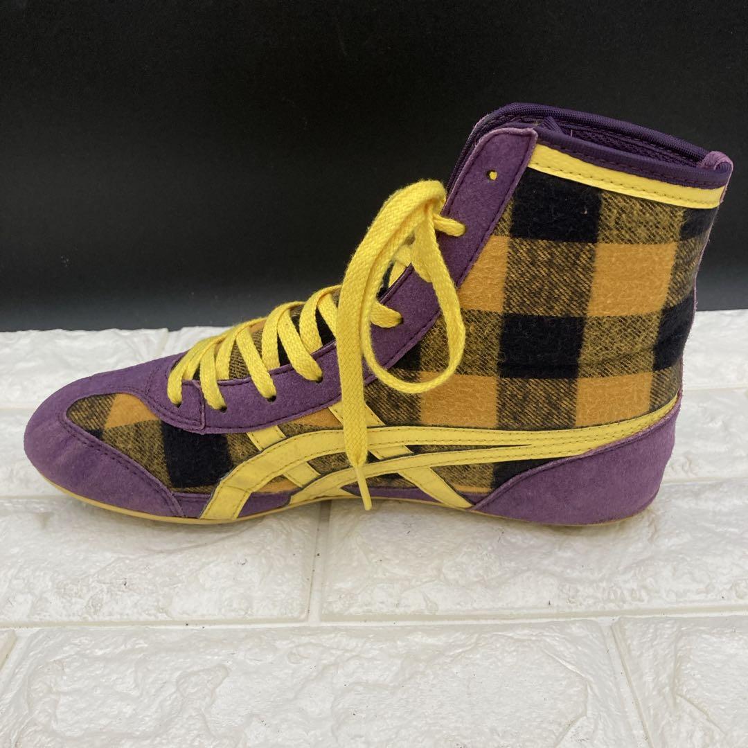 ❤️希少・23.5cm❤️オニツカタイガーレスリング81 日本製 ハイカットシューズ