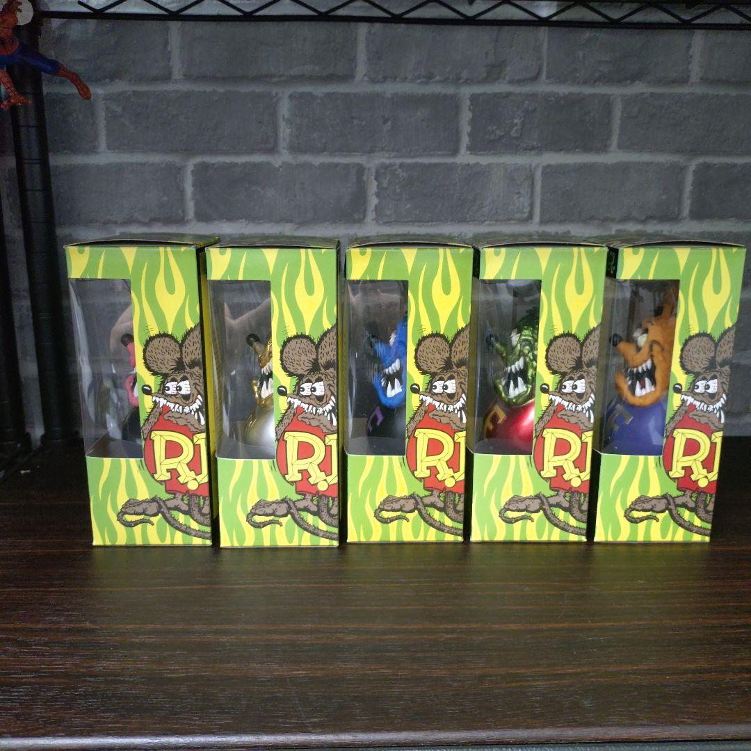 Wacky Wobbler ラットフィンクフィギュア 5体セット