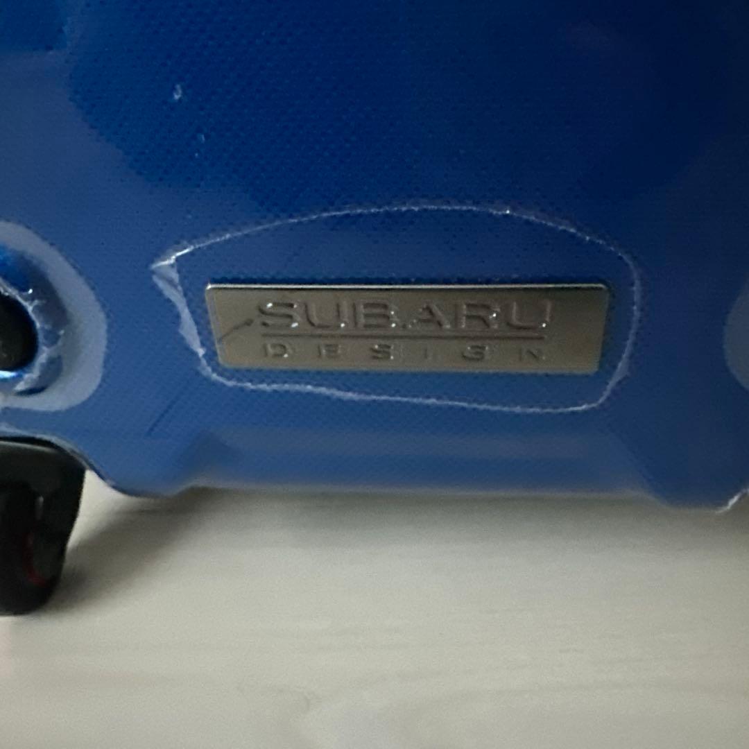 SUBARU青いハードシェルキャリーケース