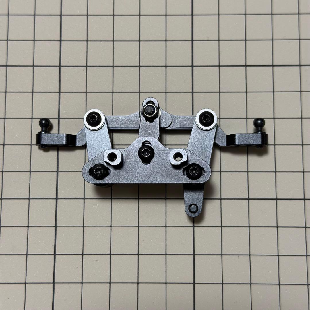 OVERDOSE トリプルリンク ステアリングワイパーセット ガルム ブラック