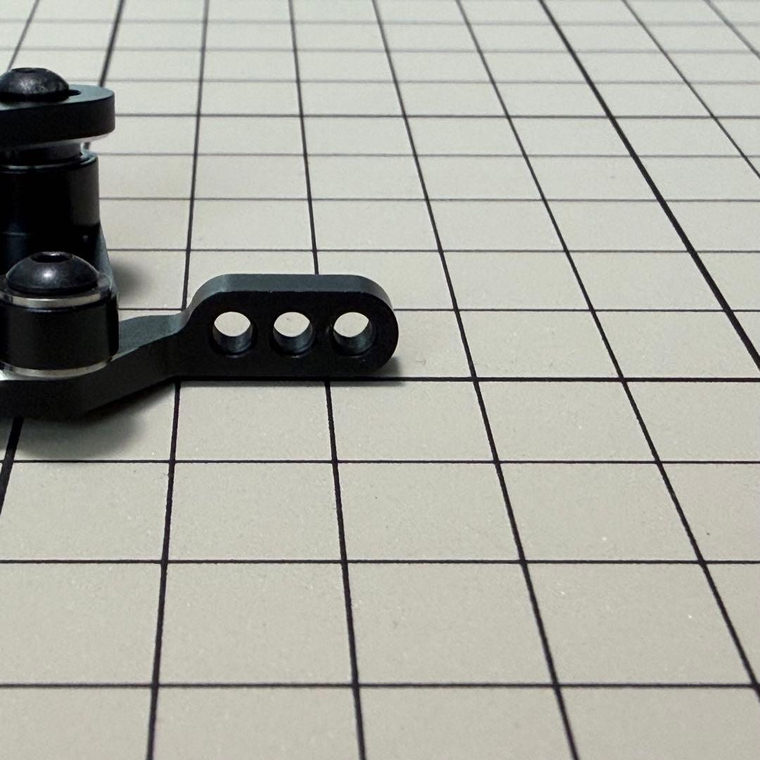 OVERDOSE トリプルリンク ステアリングワイパーセット ガルム ブラック