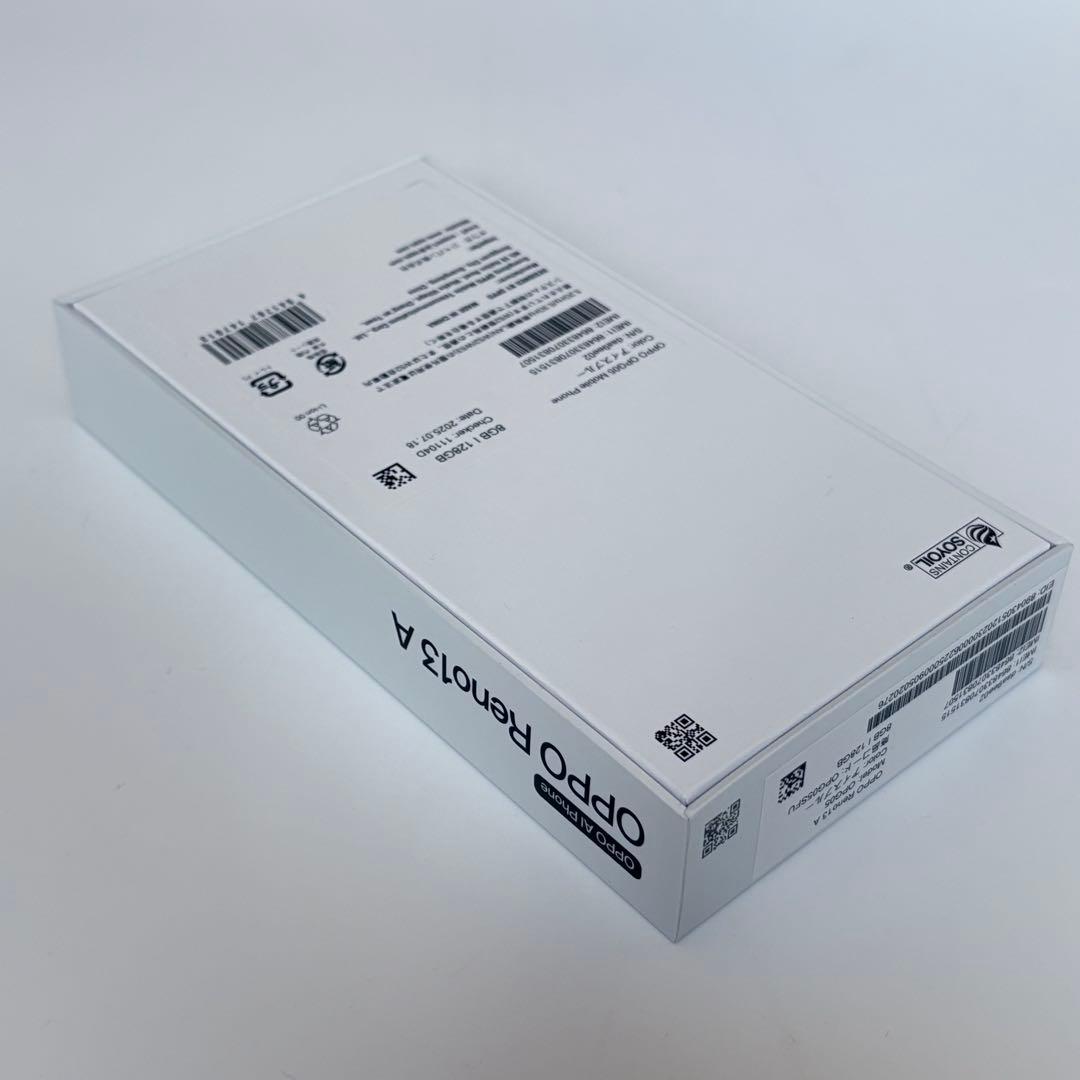 ★新品未使用品★【OPPO Reno13A 128GB アイスブルー　本体】