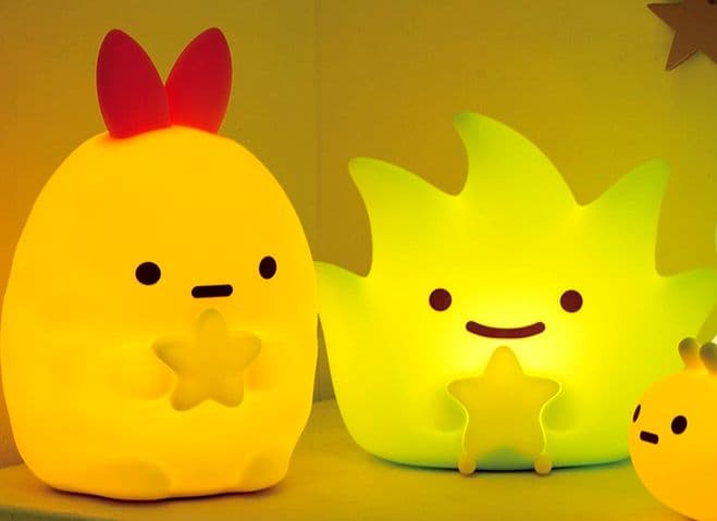 すみっコぐらし 一番くじ A賞B賞 ルームライト えびふらいのしっぽ ざっそう