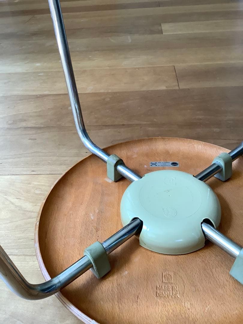 フリッツハンセン　ドットスツール　ヴィンテージ　チーク