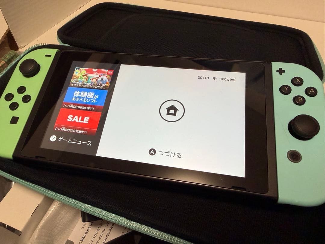 Nintendo Switch あつまれ どうぶつの森セット 中古