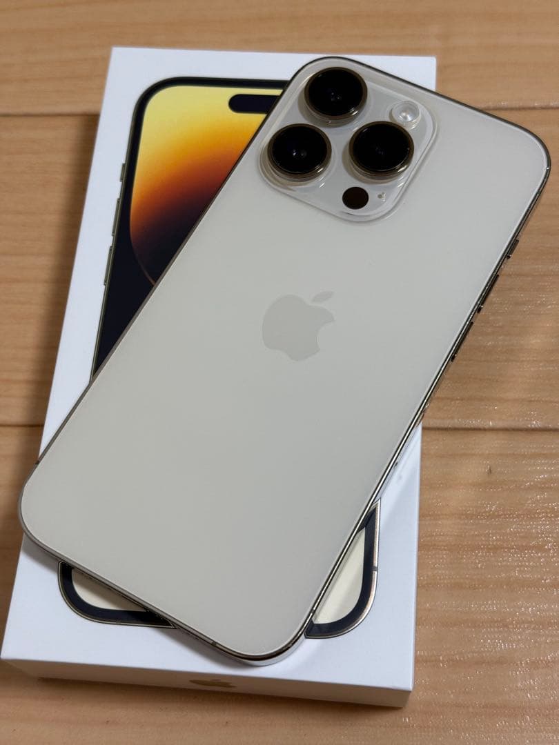 iPhone 14 Pro ゴールド　128GB 電池85%